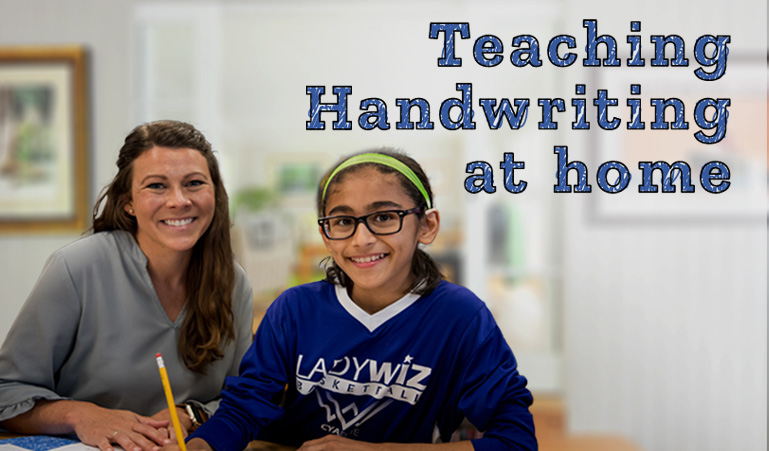 Teaching Handwriting At Home in 2020