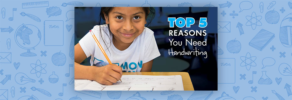 top 5 reasons need handwriting webinar tile