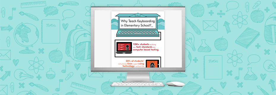 why teach keyboarding infographics 