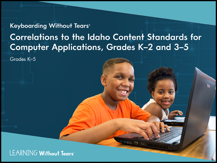 Correlations to the Idaho Content Standards for Computer Applications, Grades K–2 and 3–5