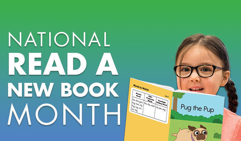 National Read a New Book Month