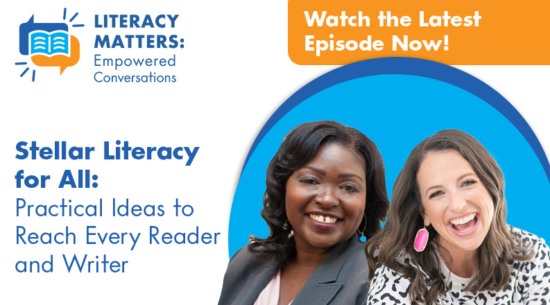 n this episode of Literacy Matters: Empowered Conversations, Dr. Cheryl Lundy Swift welcomes Sarah Marye of the Stellar Teacher Company to explore how educators can balance phonics and comprehension, support COVID-era learners.