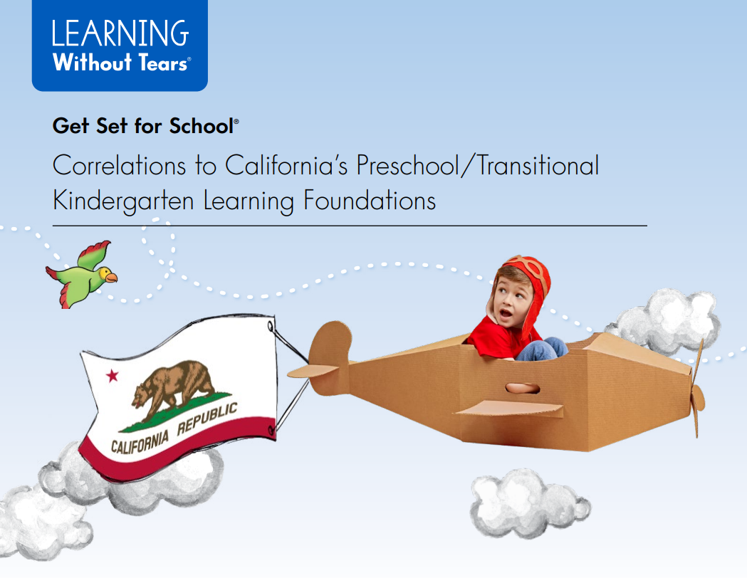 Correlations to California’s Preschool/Transitional Kindergarten Learning Foundations