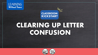 Clearing Up Letter Confusion