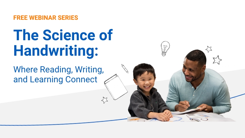 If you’re focused on improving literacy outcomes, handwriting should be part of the conversation. Join our free webinar series to learn how handwriting supports reading, spelling, and written expression—especially for students with dyslexia or dysgraphia.