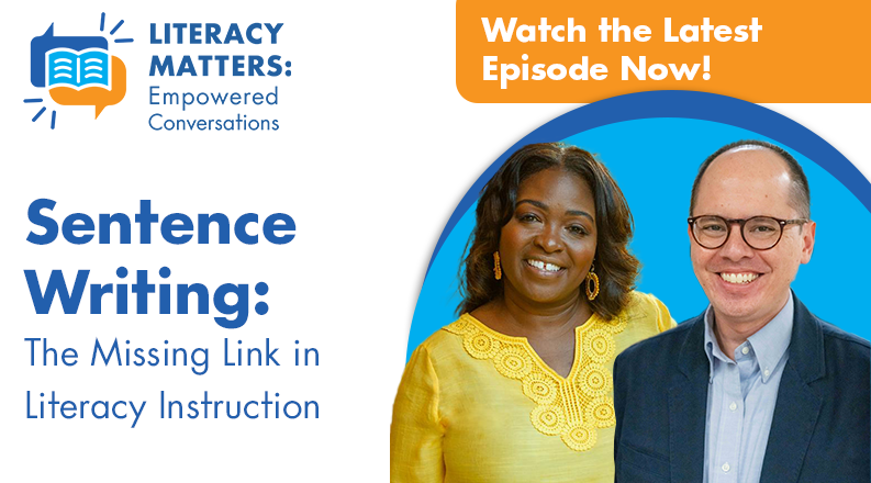 Explore how explicit sentence instruction strengthens reading, writing, and oral language with insights from Dr. Swift and Dr. Datchuk.