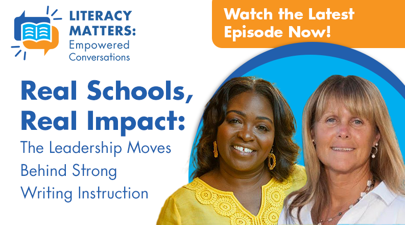 Denise Johnson, Curriculum Director and Building Principal at Lawrence Public Schools in Kansas, shares how leaders can strengthen writing instruction through intentional scheduling, explicit modeling, and classroom support