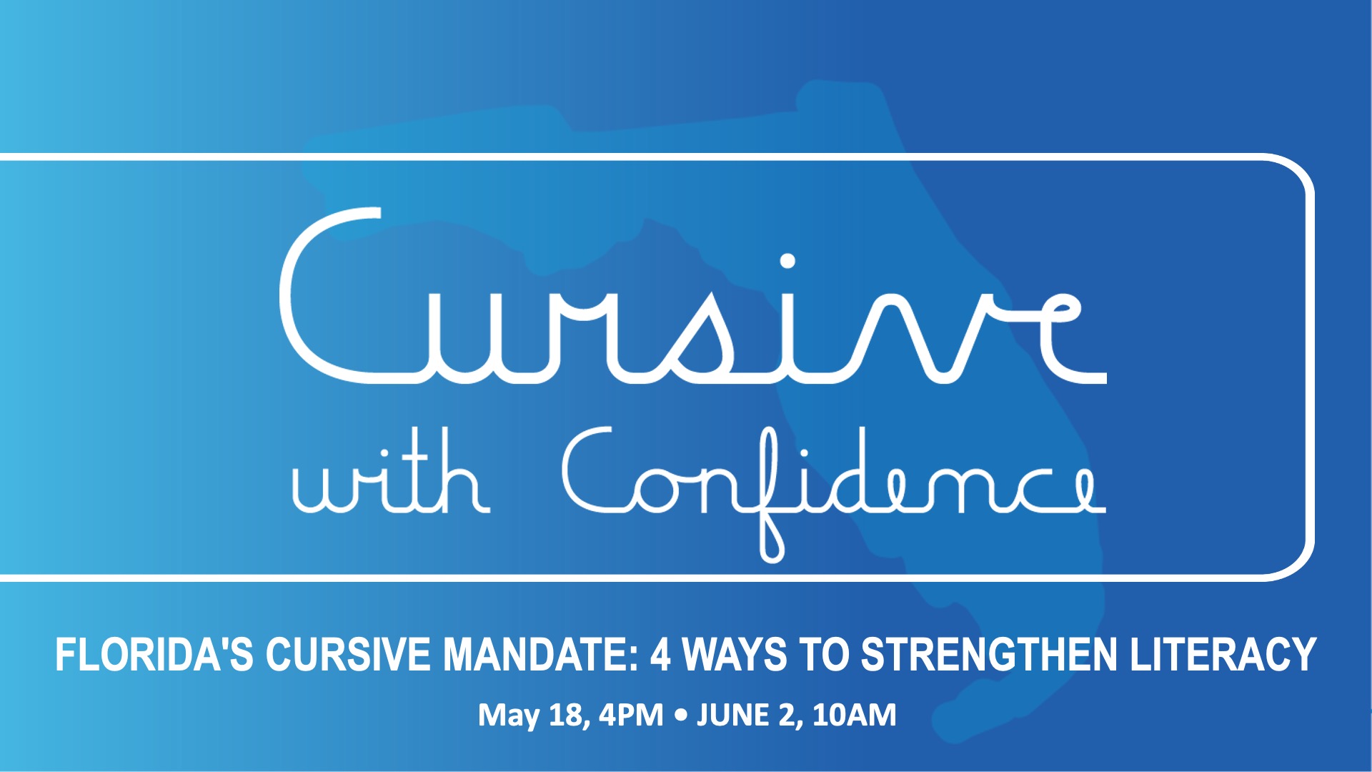 Florida Cursive Mandate