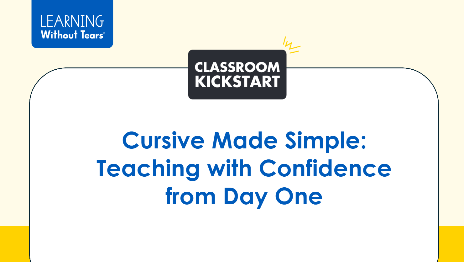 Cursive Made Simple