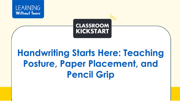 Handwriting Starts Here