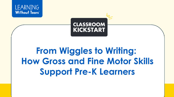 From Wiggles to Writing