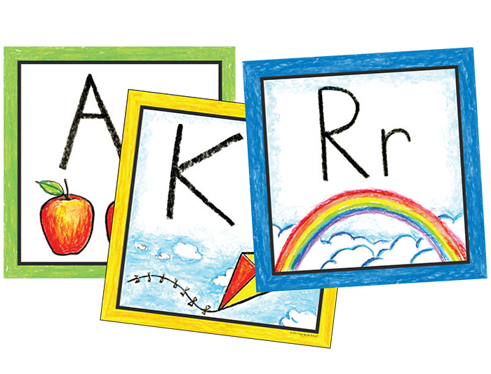 Pre-K color wall cards
