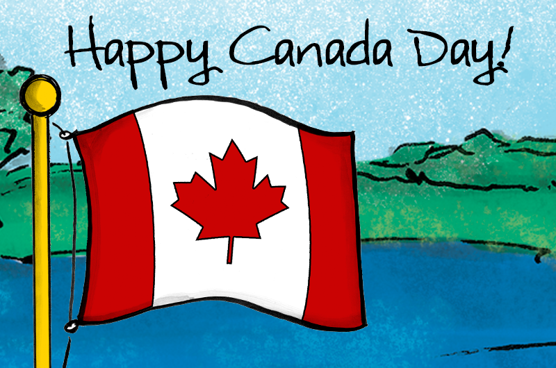 canada day blog header