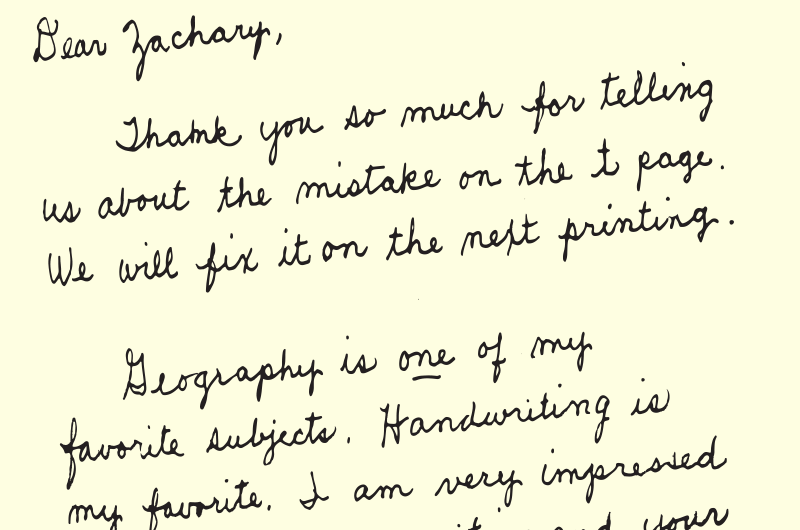 Letter to a Student blog header