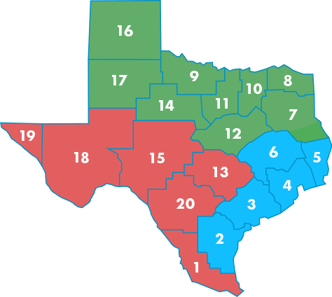 TX ESC Map Large TX ESC Map Large