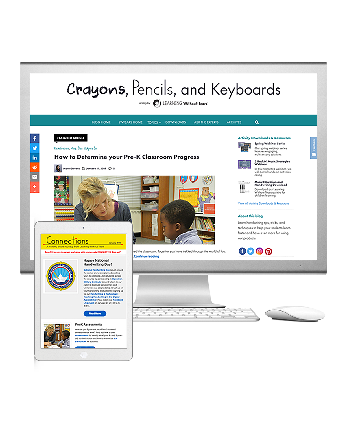 Blog and Connections Newsletter