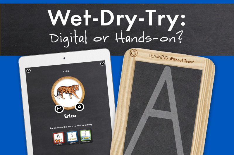 Have you tried out the Wet-Dry-Try activity?