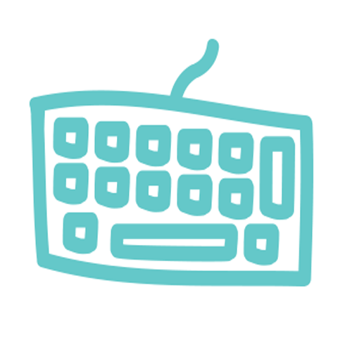 Keyboarding icon