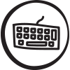 Keyboarding icon