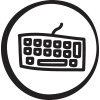 Keyboarding icon Keyboarding icon
