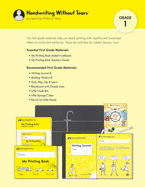 Handwriting without tears curriculum overviews for grades k 5