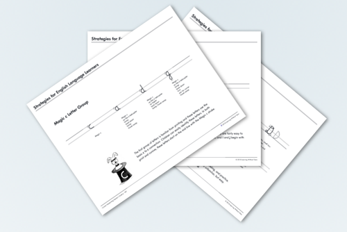 Cursive Letter Group Posters