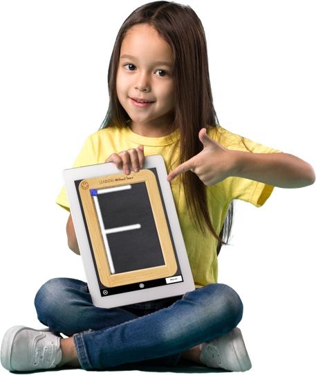 Child with Wet Dry Try app