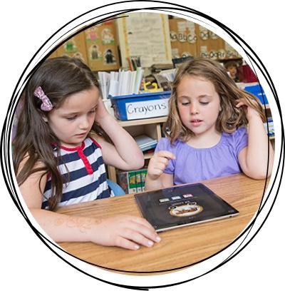 Children with Wet Dry Try app