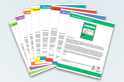 Parent Welcome Letters (Pre-K - 5)