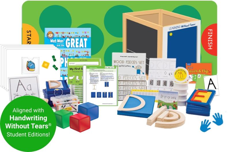 Aligned with Handwriting Without Tears Student Editions