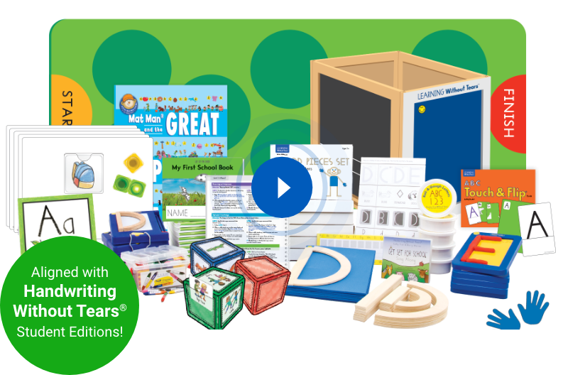 Aligned with Handwriting Without Tears Student Editions