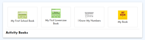 Finding Student Activity Books Within PreKITT