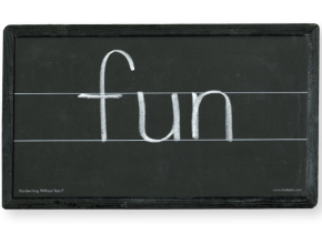 double lines chalkboard